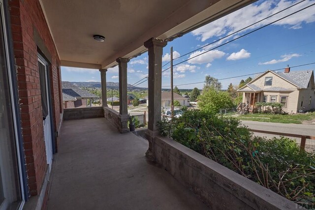 315 S Oak St, Trinidad, CO 81082 - view of patio / terrace with a residential view