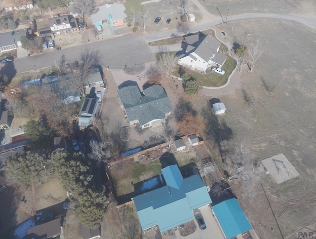 drone / aerial view