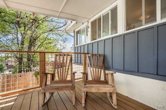 40 Macalester Rd, Pueblo, CO 81001 - view of wooden terrace