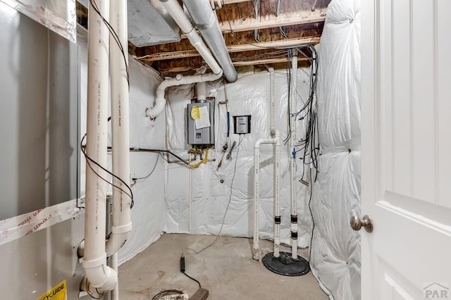 utilities featuring tankless water heater