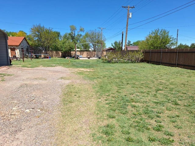 380 Kansas St, Springfield, CO 81073 - view of yard