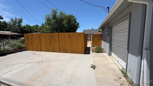 1728 Euclid Ave, Pueblo, CO 81004 - view of patio / terrace featuring a garage