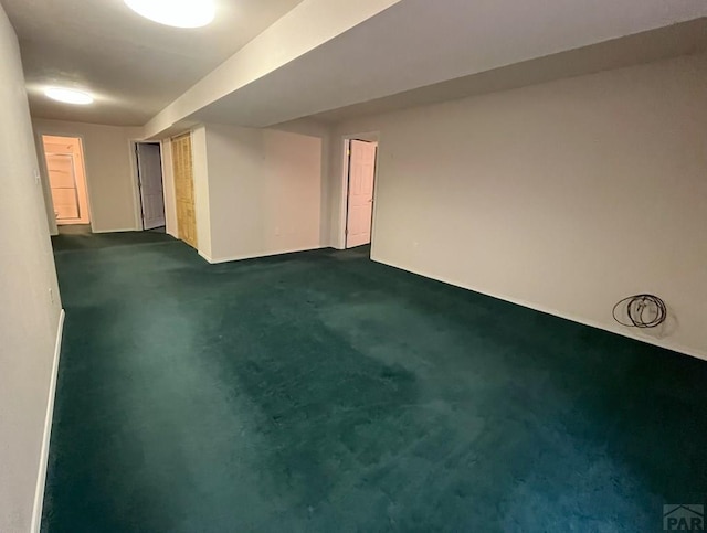 165 Kingsley Ave Unit M, Pueblo, CO 81005 - finished below grade area with dark colored carpet