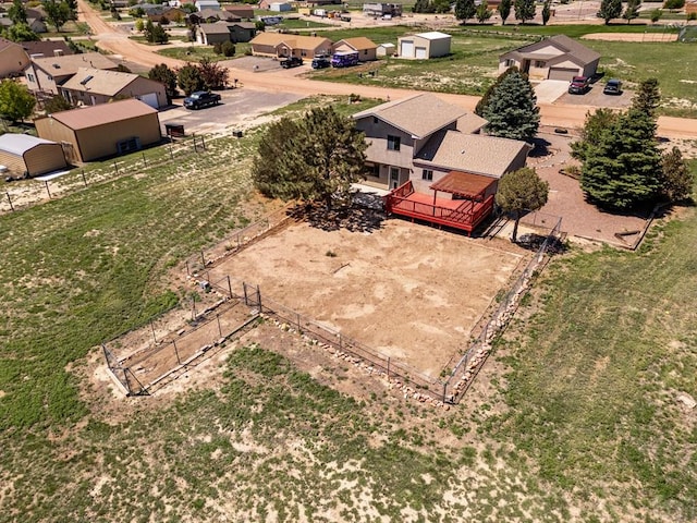 950 S Los Charros Dr, Pueblo West, CO 81007 - aerial perspective of suburban area