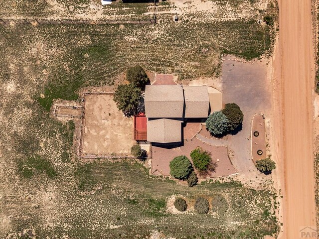 950 S Los Charros Dr, Pueblo West, CO 81007 - aerial view of property and surrounding area