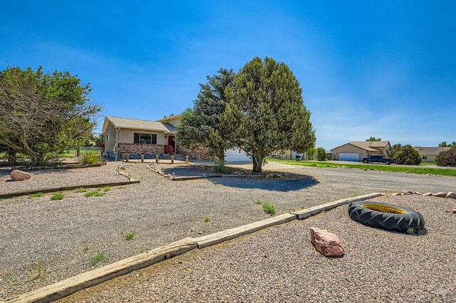 950 S Los Charros Dr, Pueblo West, CO 81007 - view of yard