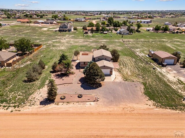 950 S Los Charros Dr, Pueblo West, CO 81007 - overview of rural landscape