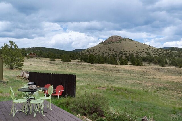 2793 Black Fawn Ln, Westcliffe, CO 81252 - mountain view featuring rural landscape