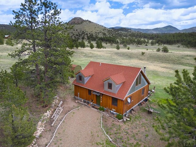 2793 Black Fawn Ln, Westcliffe, CO 81252 - overview of rural landscape with mountains