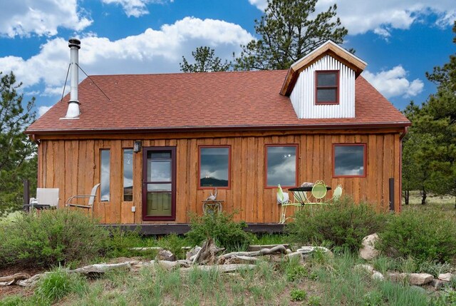 2793 Black Fawn Ln, Westcliffe, CO 81252 - view of front facade featuring roof with shingles