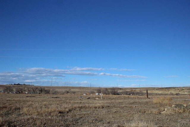 view of landscape featuring a rural view