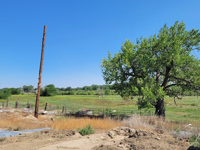 view of local wilderness featuring a rural view