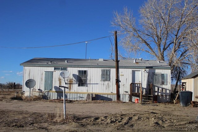 view of rear view of house