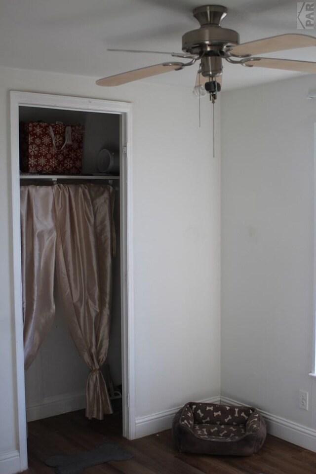 view of closet