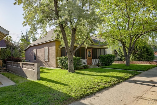 709 Cimarron Ave, La Junta, CO 81050 - view of front facade featuring stucco siding