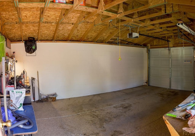 709 Cimarron Ave, La Junta, CO 81050 - garage with a garage door opener