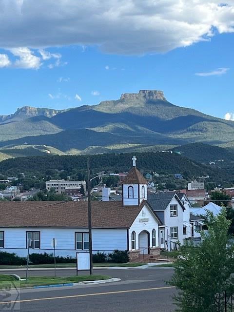 view of mountain feature