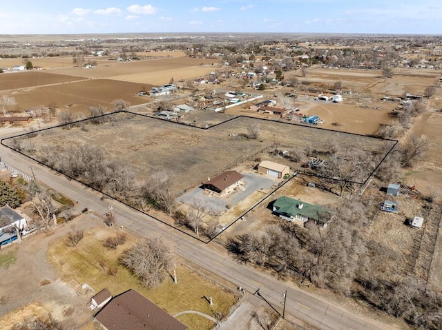 1040 28th Ln, Pueblo, CO 81006 - aerial view featuring a rural view