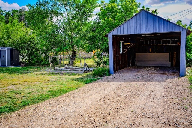 202 Pinon St, Walsenburg, CO 81089 - view of detached garage