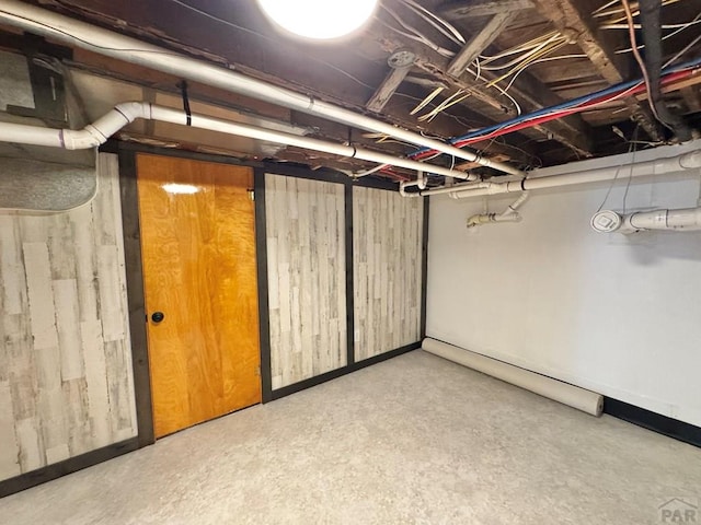 303 S Animas St, Trinidad, CO 81082 - view of unfinished basement