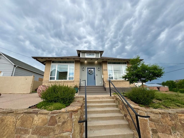 303 S Animas St, Trinidad, CO 81082 - view of front of house featuring brick siding
