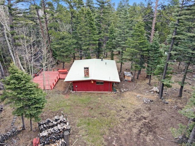 1005 County Road 132, Westcliffe, CO 81252 - aerial view of property and surrounding area