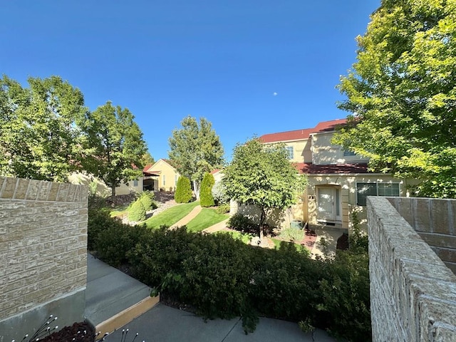 4147 Outlook Blvd Unit F, Pueblo, CO 81008 - view of yard with fence