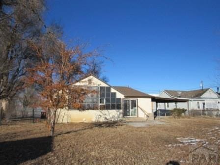 view of front of house