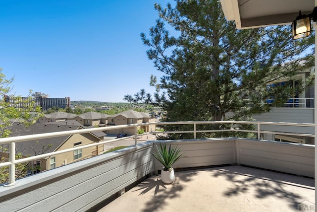 3666 Iguana Dr, Colorado Springs, CO 80910 - view of balcony
