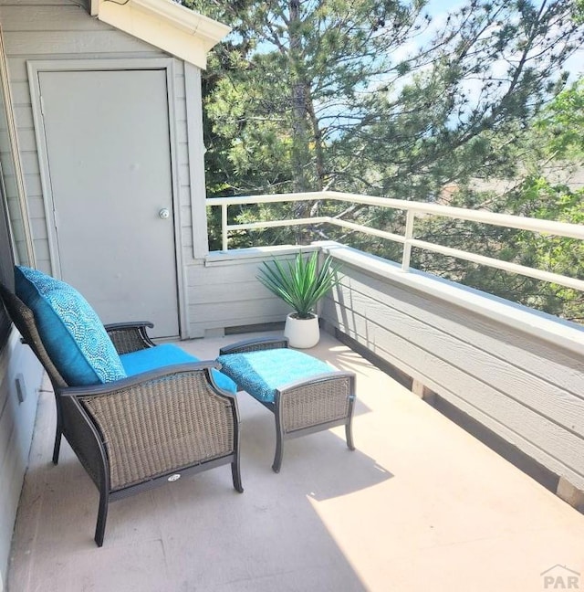 3666 Iguana Dr, Colorado Springs, CO 80910 - view of balcony