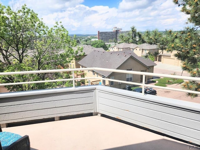 3666 Iguana Dr, Colorado Springs, CO 80910 - view of balcony