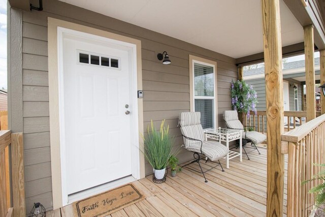 218 W Thurlow Ave, Cripple Creek, CO 80813 - property entrance featuring a porch
