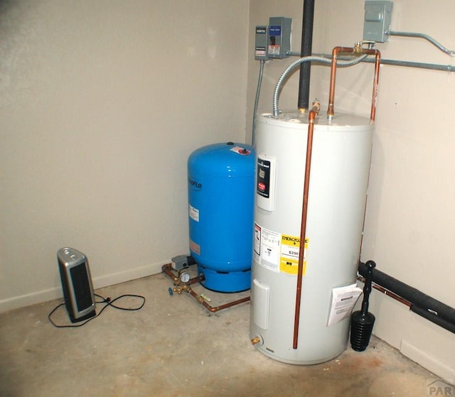 utilities with electric water heater