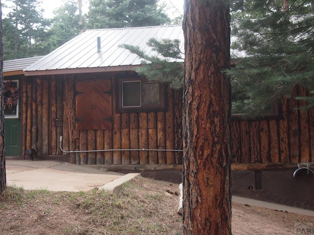 8888 Zorn Rd, Rye, CO 81069 - view of side of home with metal roof