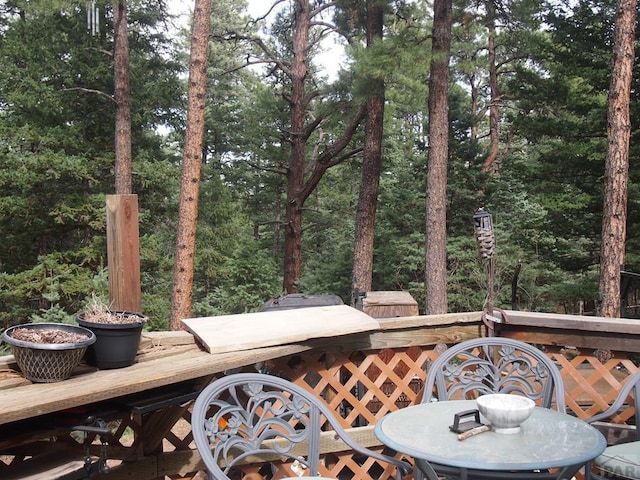 8888 Zorn Rd, Rye, CO 81069 - view of wooden deck
