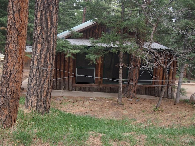 8888 Zorn Rd, Rye, CO 81069 - view of side of home with metal roof