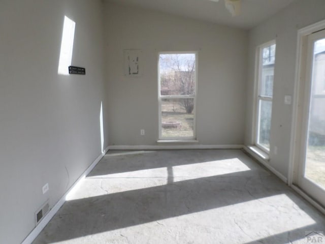 3023 Cascade Ave, Pueblo, CO 81008 - spare room featuring visible vents and baseboards