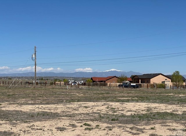 1427 E Kiva Dr, Pueblo West, CO 81007 - view of yard featuring a mountain view