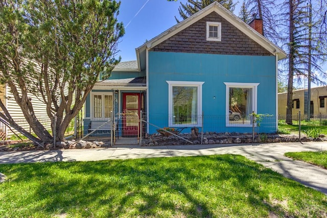 319 S Main St, La Veta, CO 81055 - view of front of property with a chimney