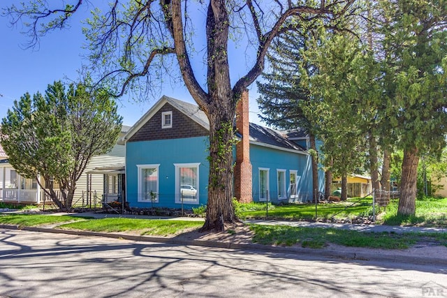 319 S Main St, La Veta, CO 81055 - view of front of property with a chimney
