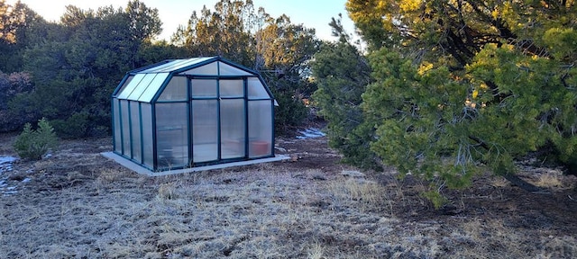 view of greenhouse