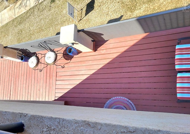 view of side of property