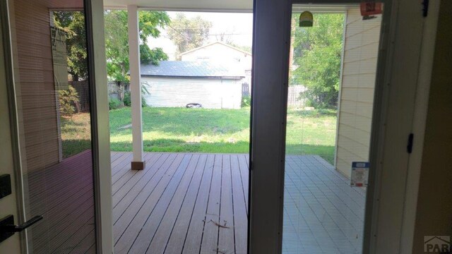 view of doorway