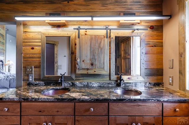 bathroom featuring a sink