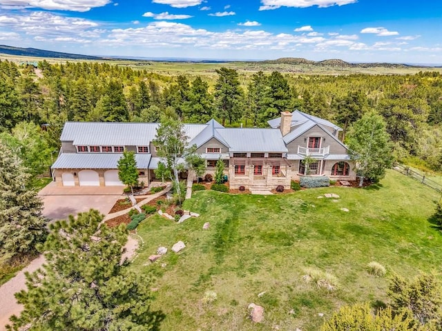 6430 Signal Mountain Rd, Beulah, CO 81023 - view from above of property featuring a forest