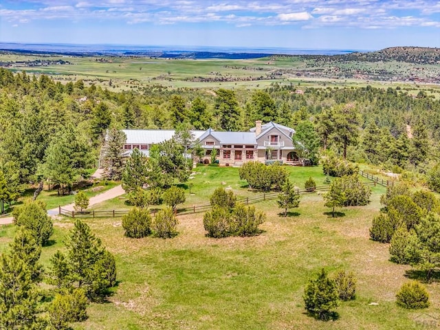 6430 Signal Mountain Rd, Beulah, CO 81023 - view of subject property with a heavily wooded area