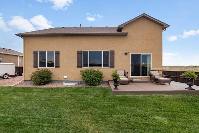 4288 Cedarweed Blvd, Pueblo, CO 81001 - rear view of house with a patio area and stucco siding