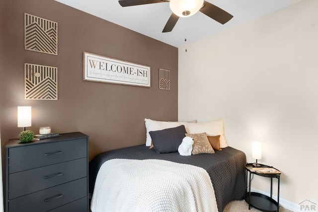4288 Cedarweed Blvd, Pueblo, CO 81001 - bedroom with carpet and ceiling fan