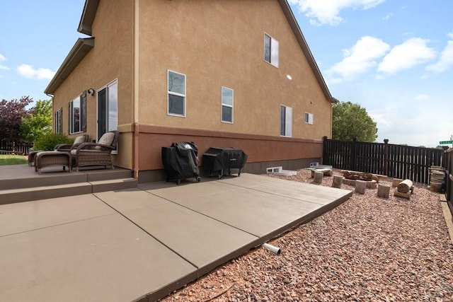 4288 Cedarweed Blvd, Pueblo, CO 81001 - view of property exterior with a patio area and stucco siding