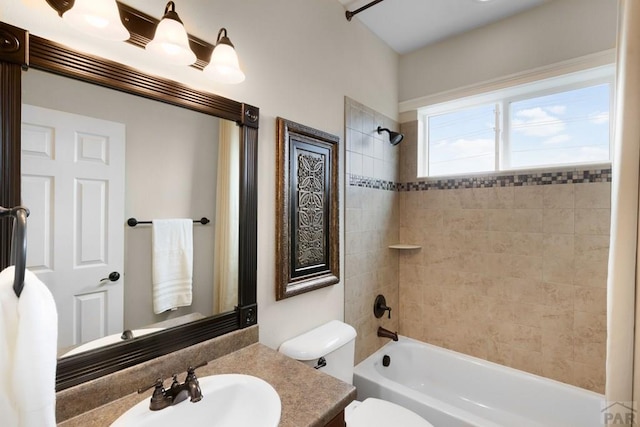 4288 Cedarweed Blvd, Pueblo, CO 81001 - bathroom featuring vanity and shower / tub combination